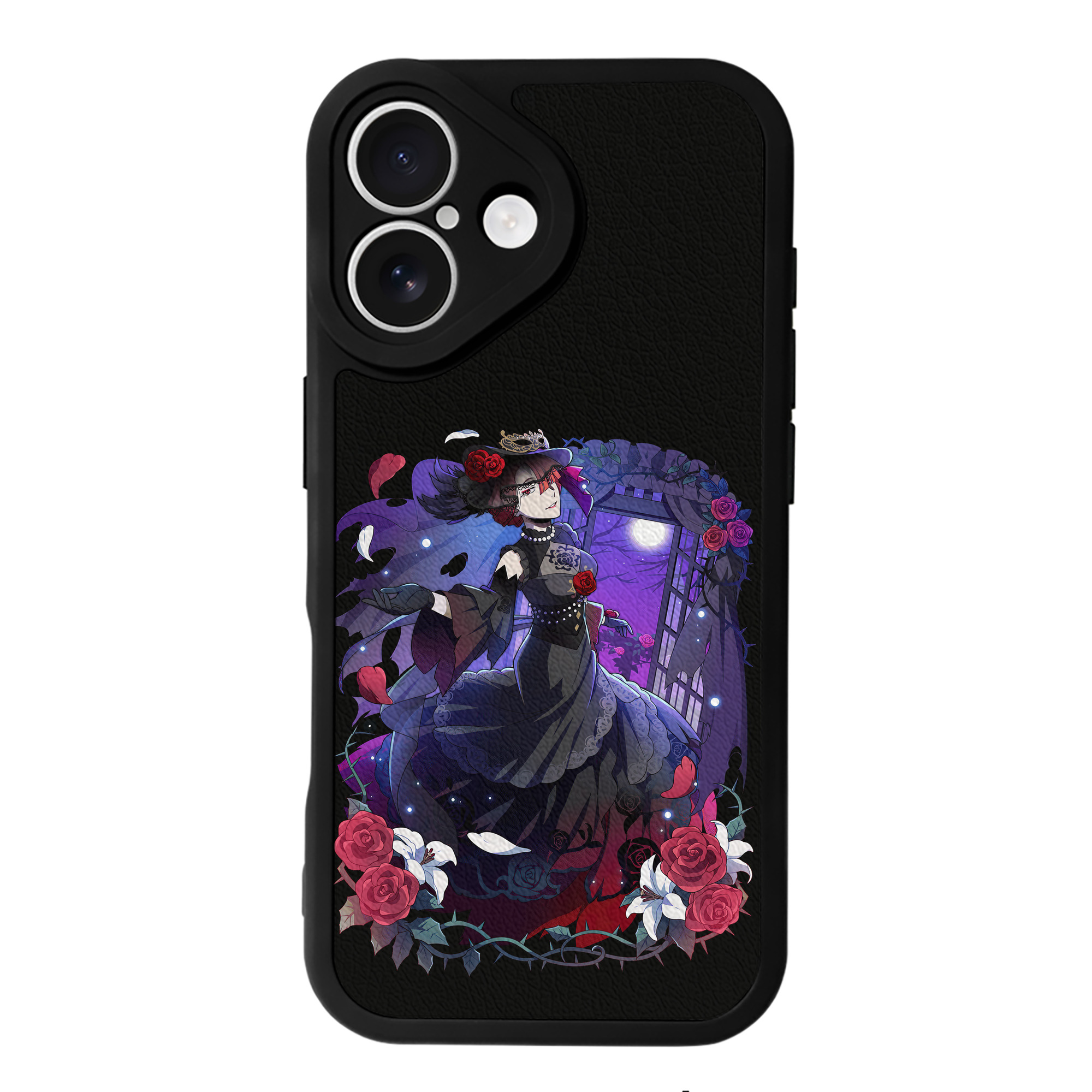 （画像用） 文豪ストレイドッグス Bungo Stray Dogs 【iPhone 16シリーズ対応】シリコンスマホケース（レザー調） 材質：シリコン